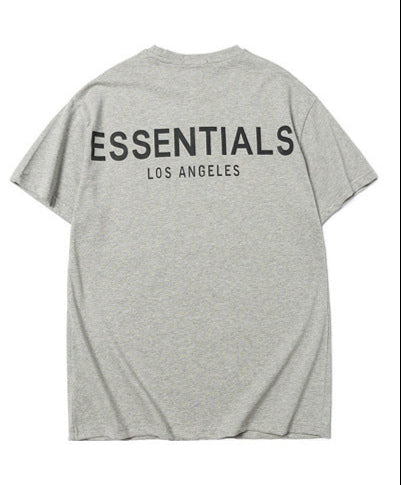 Simple Letter - Printed Loose Short - Sleeve T - Shirt