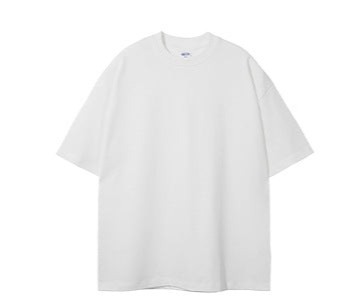 385G Heavyweight Solid Loose-Fit T-Shirt