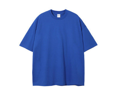 230G Double-Yarn Cotton Antimicrobial Solid Loose-Fit T-Shirt