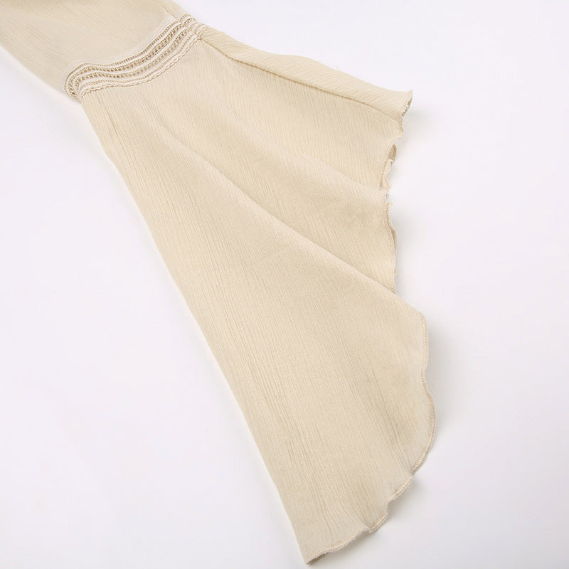 Boho Lace - Inset Bell - Sleeve Top