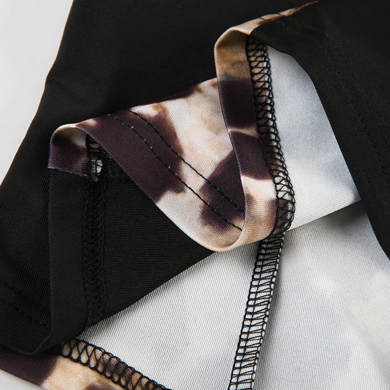 Leopard Lace - Paneled Cami Corset Top