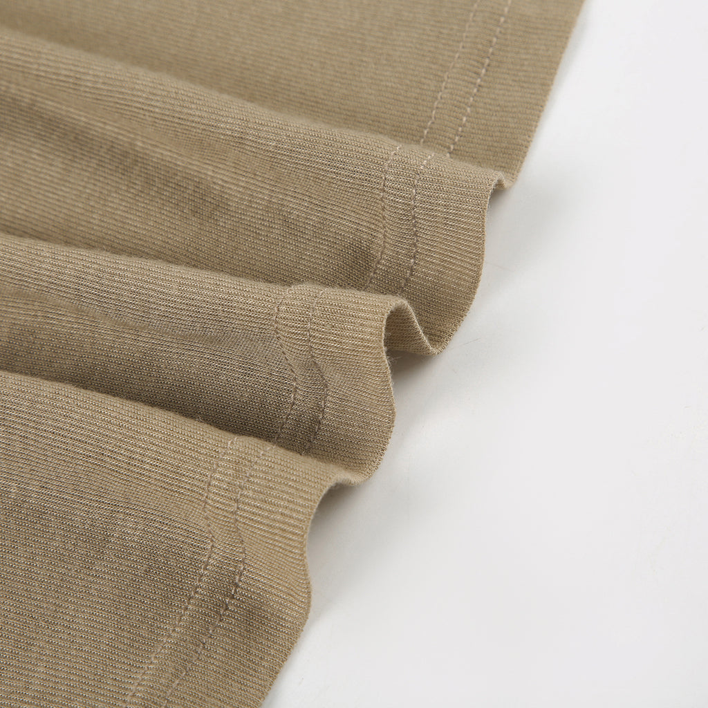 Rivet Cross Asymmetric V - Neck T - Shirt