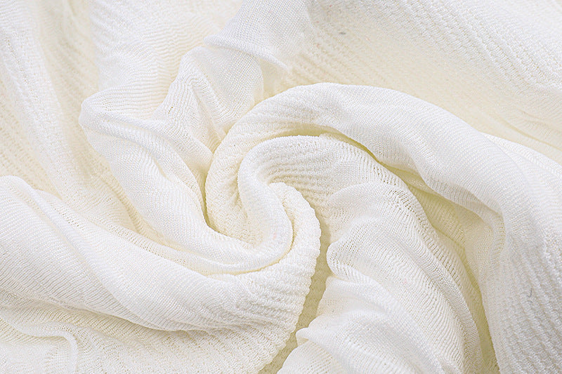 Pure Desire Tie - Front Puff Dress