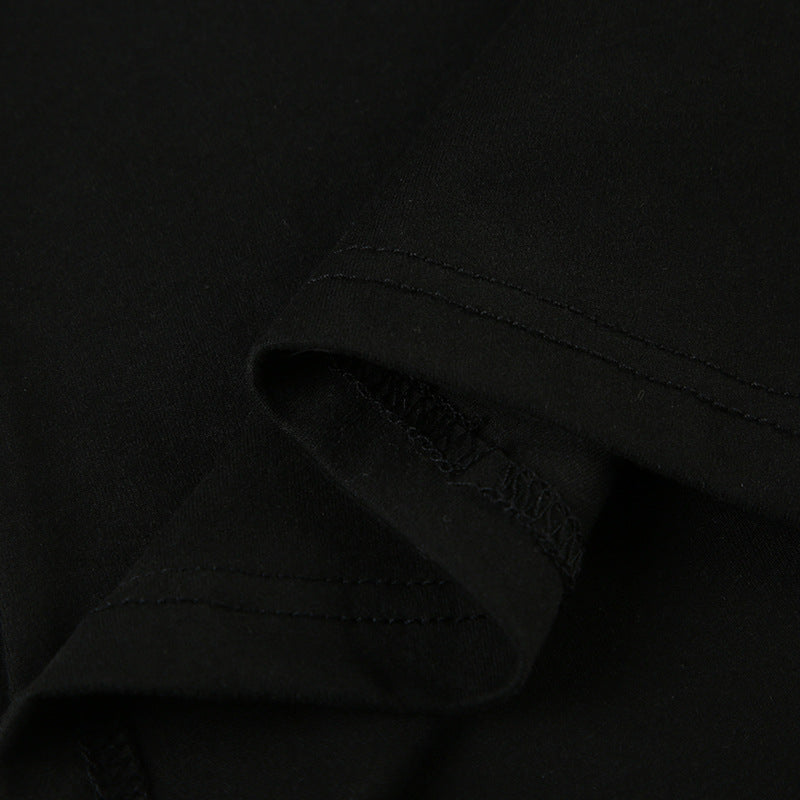 Ruffle - Trimmed Deep - V Sexy Crop Top