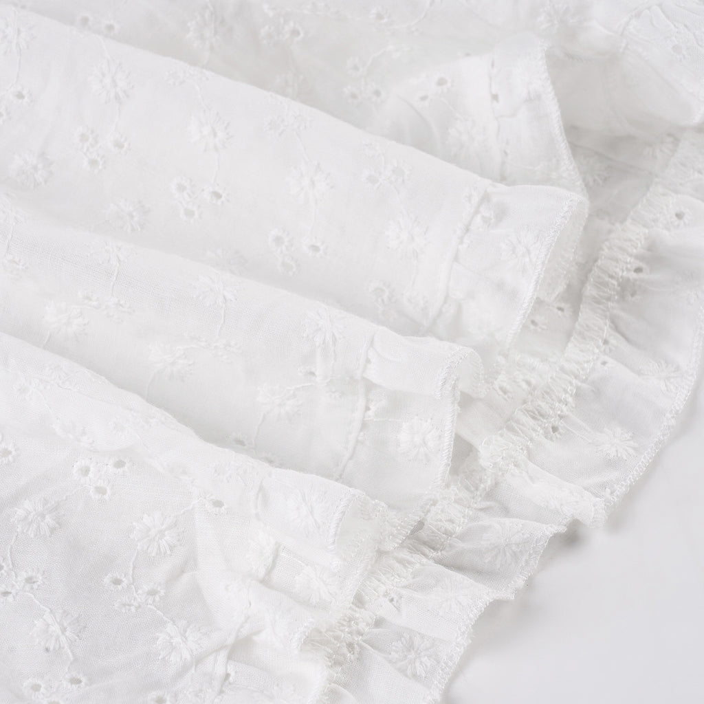 Vintage French Broderie Anglaise Top