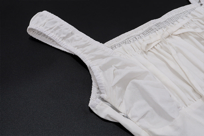 Ruffled Slip Maxi Dress