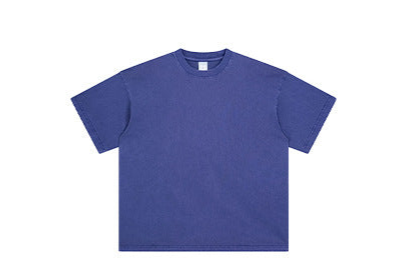 250G Vintage Washed Distressed Loose-Fit Cotton T-Shirt