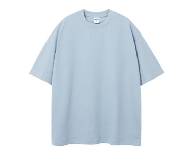 305G Earth-Tone Cotton Loose-Fit Essential T-Shirt