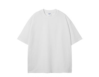 275g Earth-Tone Loose-Fit Solid Cotton T-Shirt