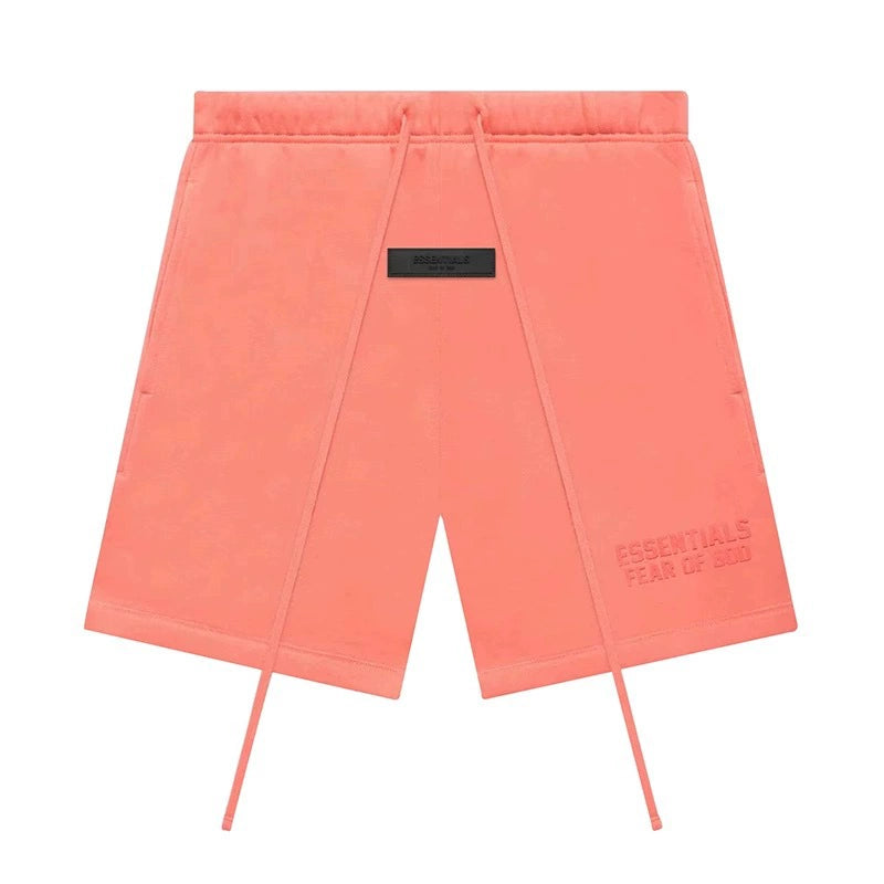 Daily Versatile Letter - Printed Drawstring Shorts