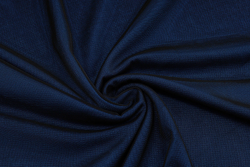 Sheer Mesh - Paneled Bodycon Dress