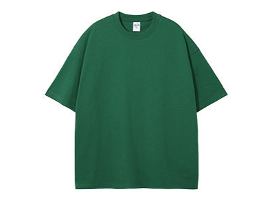 275g Earth-Tone Loose-Fit Solid Cotton T-Shirt