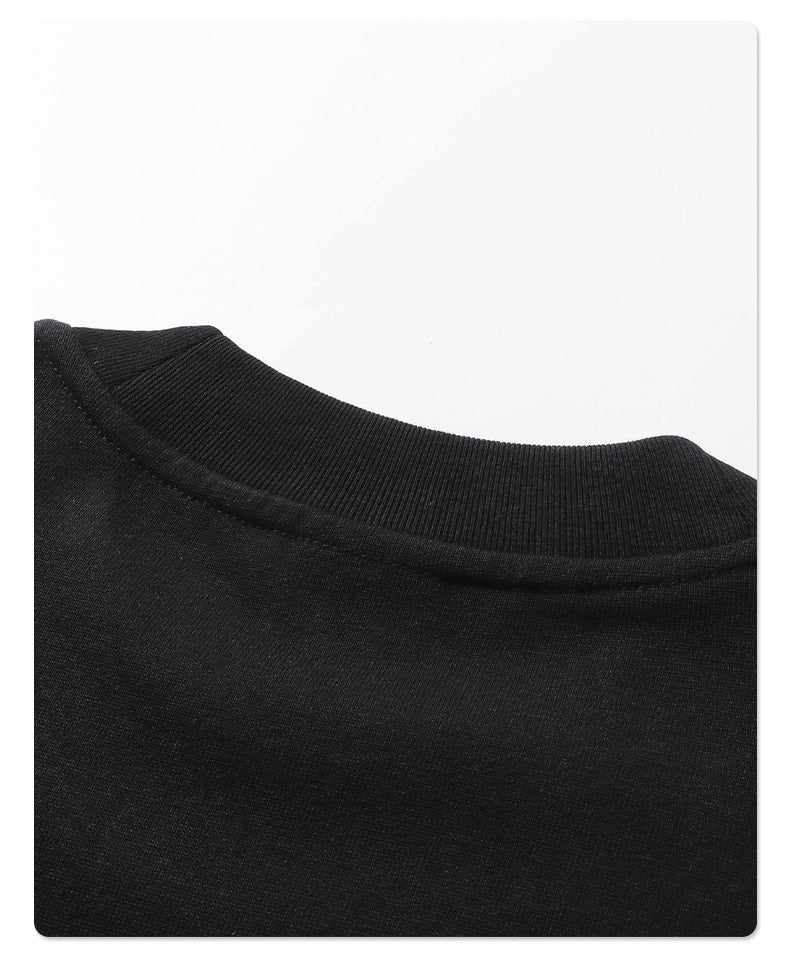 Oversized Cropped Loose-Fit T-Shirt