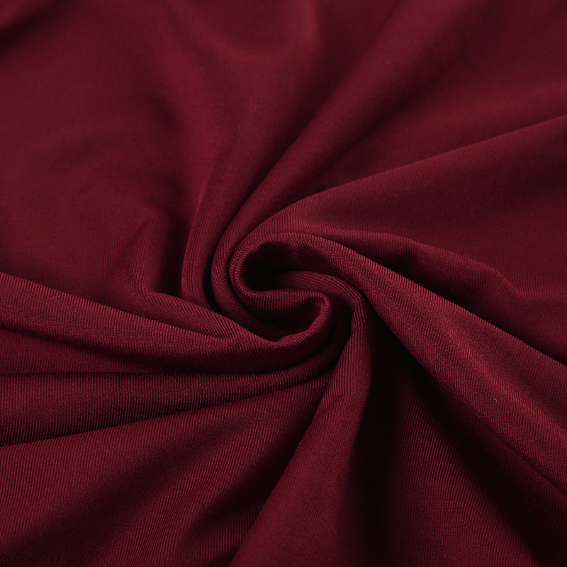 Leather - Spliced Lace - Up Bandeau Top