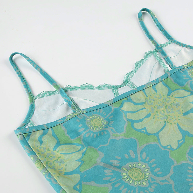 Floral Lace - Spliced Innocent - Allure Corset Camisole