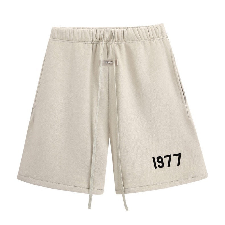Daily Versatile Number - Printed Drawstring Shorts
