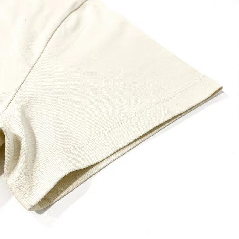 Basic - Style Loose Short - Sleeve Undershirt