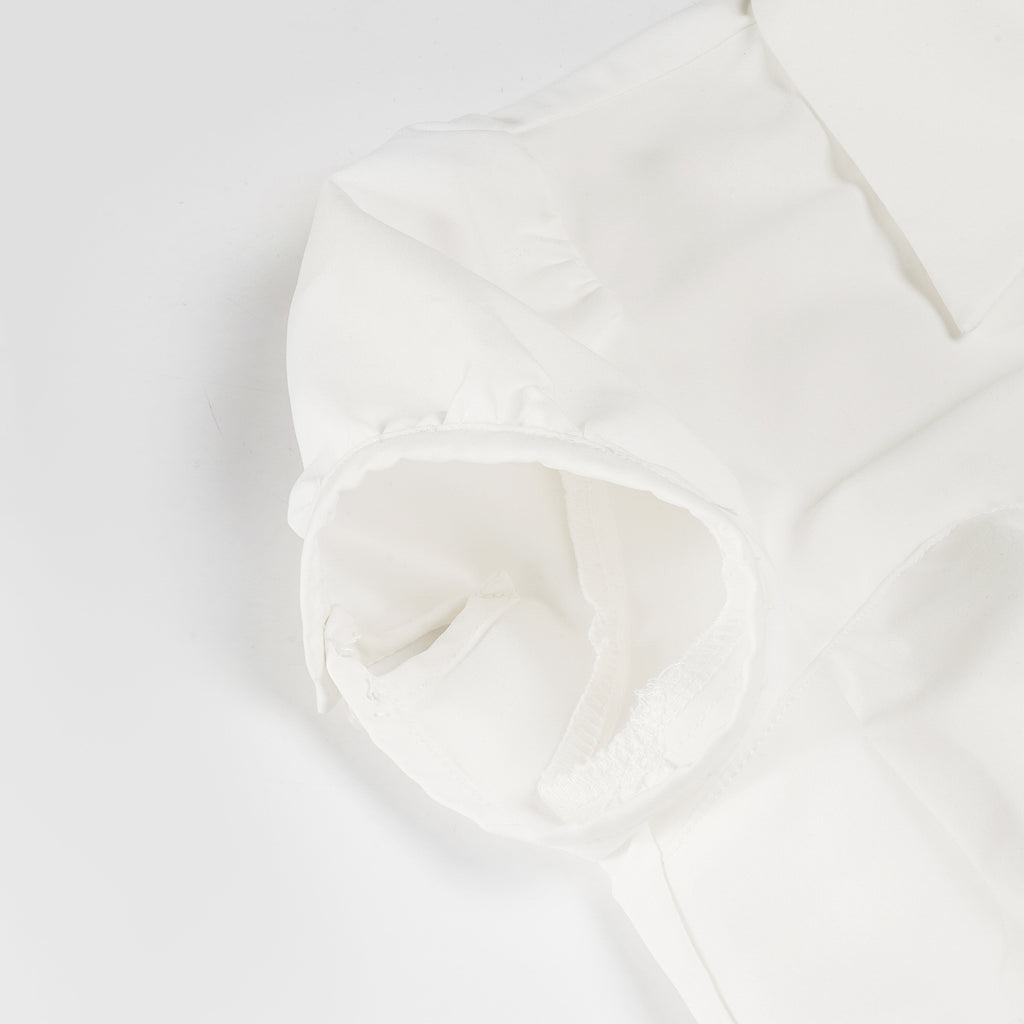 Classic Office Short - Sleeve White Shirt