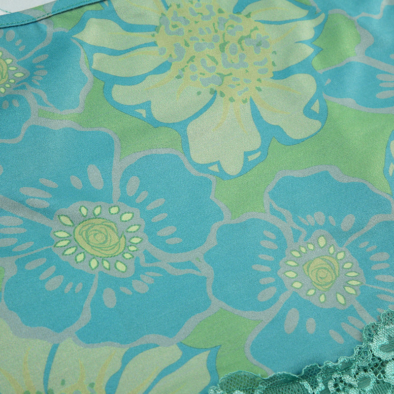 Floral Lace - Spliced Innocent - Allure Corset Camisole