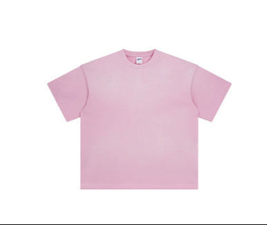 Vintage Spray-Dyed Faded Short-Sleeve T-Shirt