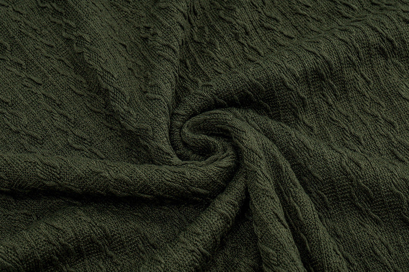 Slouchy Cutout Halter Knit Dress