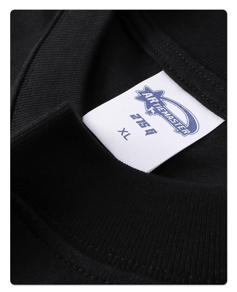 Oversized Cropped Loose-Fit T-Shirt