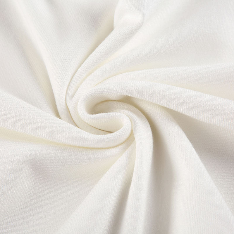 Casual One - Side Off - Shoulder Lazy Crop Top