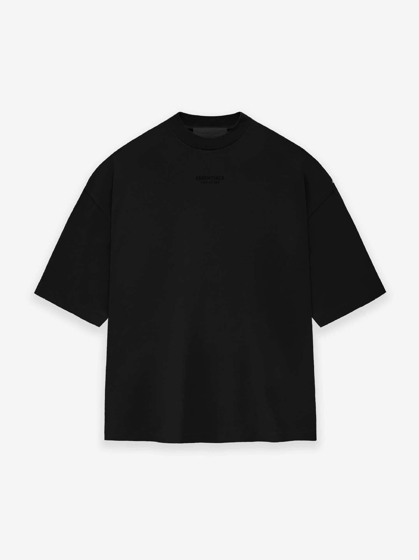 Simple Embossed Loose Short - Sleeve T - Shirt