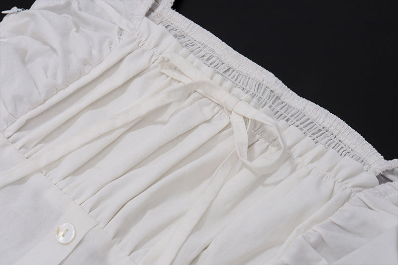 Ruffled Slip Maxi Dress