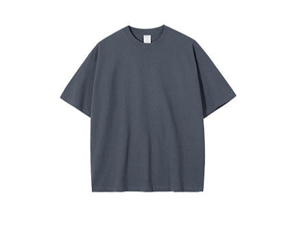 Simple Loose Basic Solid - Color Short - Sleeve T - Shirt
