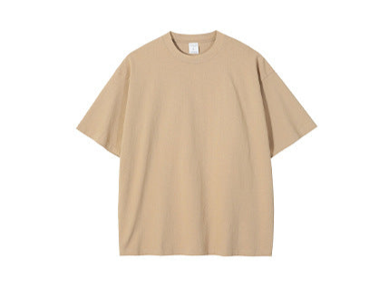 Simple Loose Basic Solid - Color Short - Sleeve T - Shirt