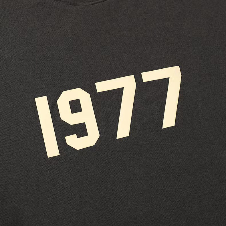 Basic - Style Number - Printed Loose Short - Sleeve Top