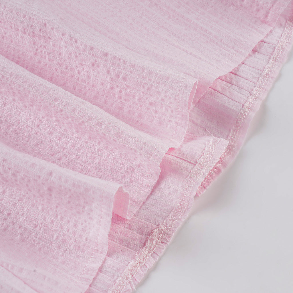 Sweetheart Bow - Front Puff Sleeve Top