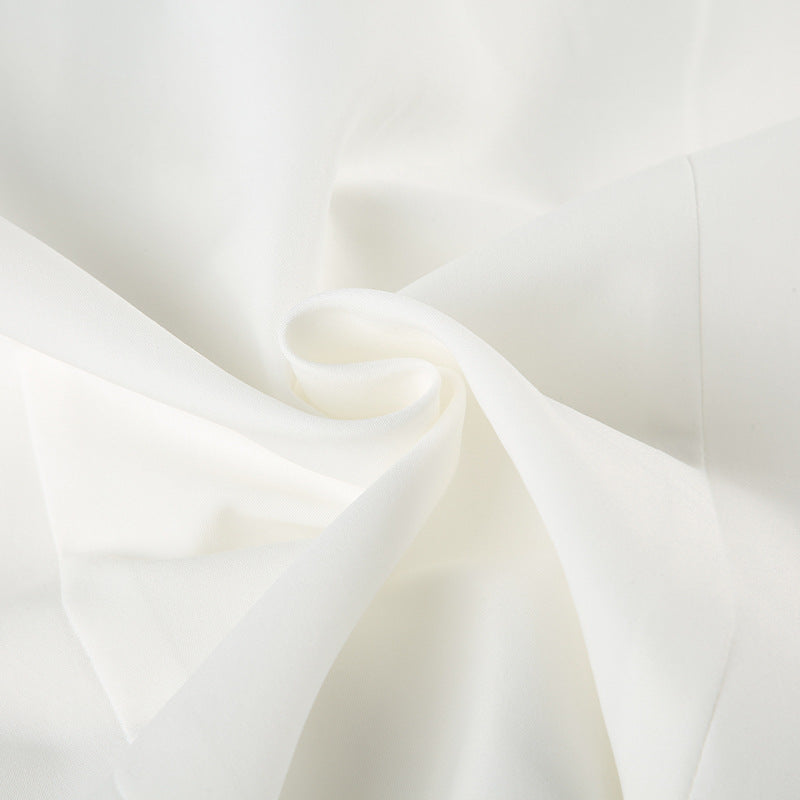 Sultry Twist - Knot Collared Blouse