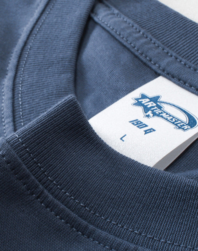 190G Loose-Fit Cotton Solid Essential T-Shirt