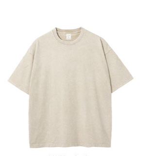 High-Street Vintage Snow-Wash Batik Washed T-Shirt