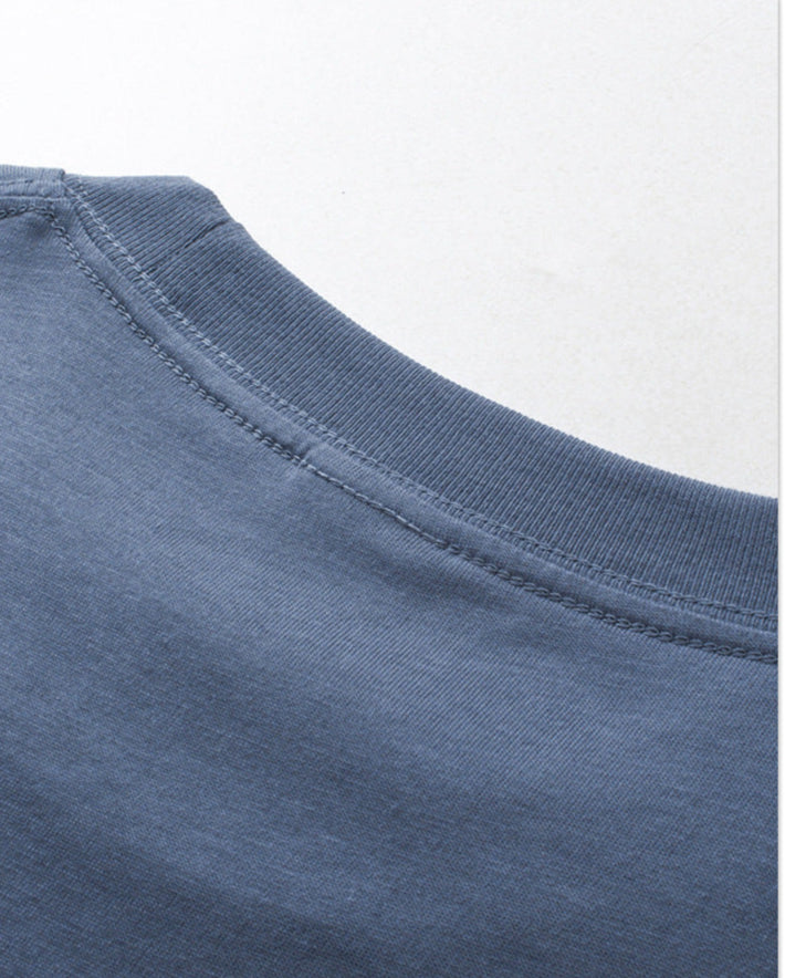 190G Loose-Fit Cotton Solid Essential T-Shirt