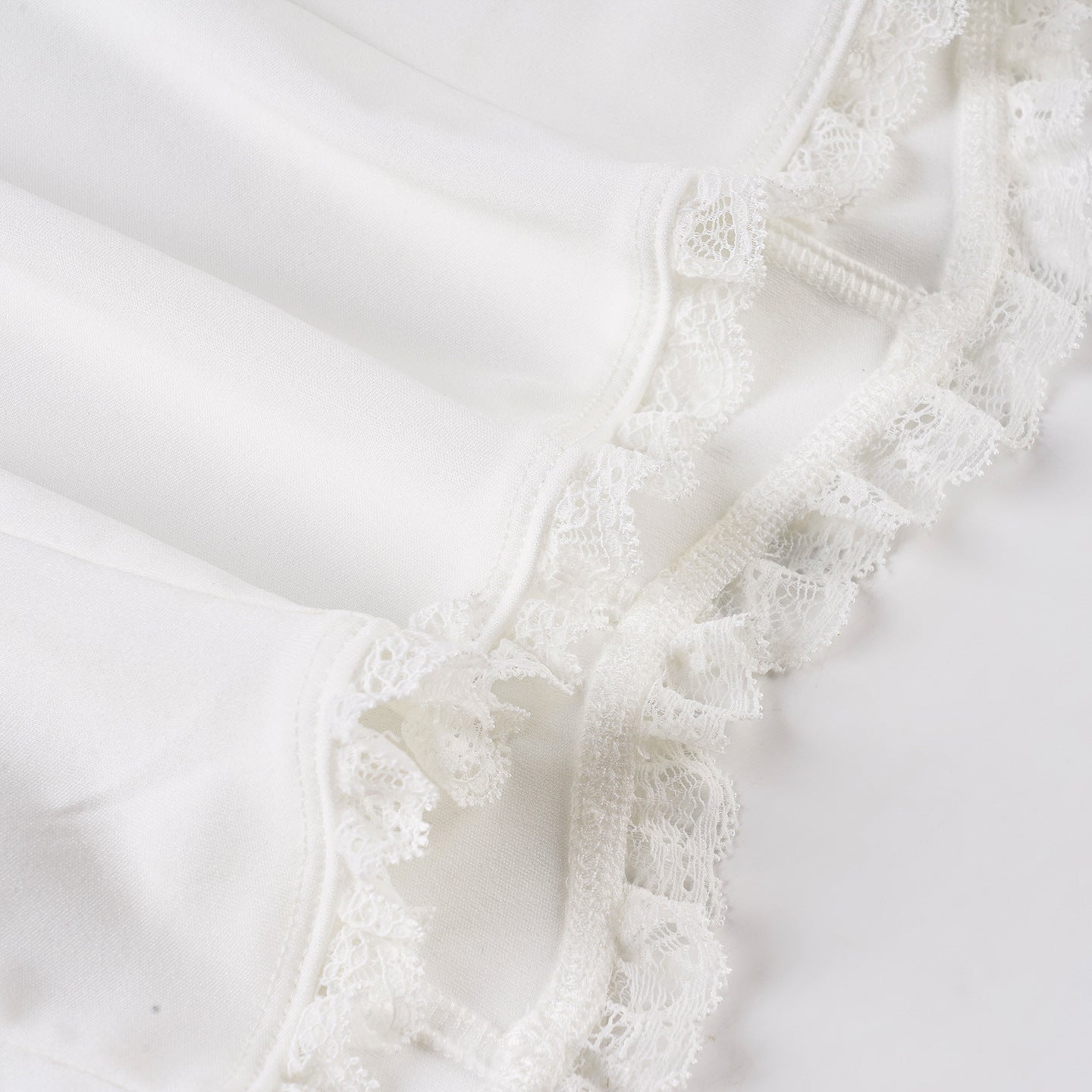 Embroidered Lace - Spliced Innocent - Allure Corset Camisole