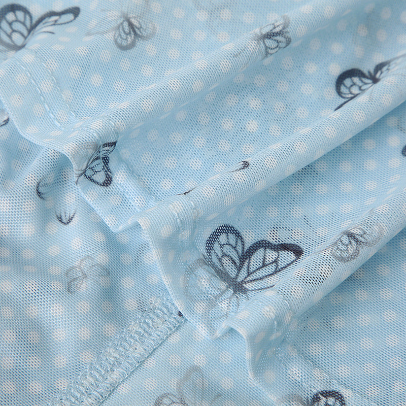 Romantic Floral Lace - Up Sheer Corset