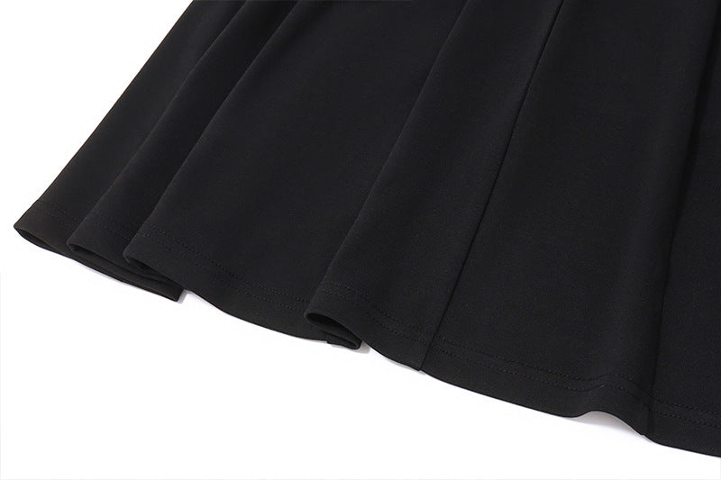 Evening - Style Satin Bandeau Flare Dress