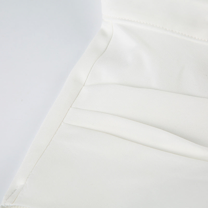 Sultry Twist - Knot Collared Blouse