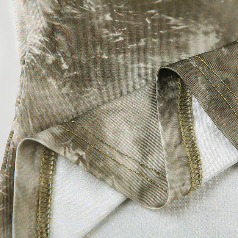 Innocent - Allure Tie - Dye Lace - Up Corset Camisole