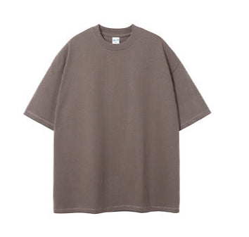 385G Heavyweight Solid Loose-Fit T-Shirt