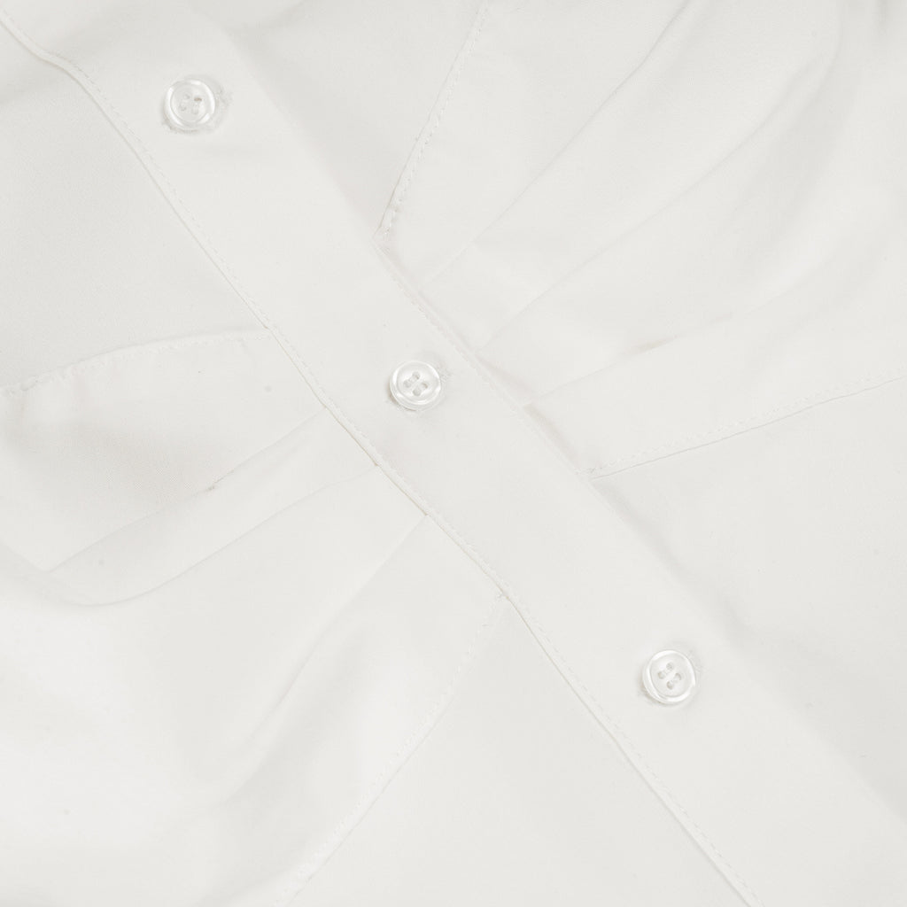 Classic Office Short - Sleeve White Shirt