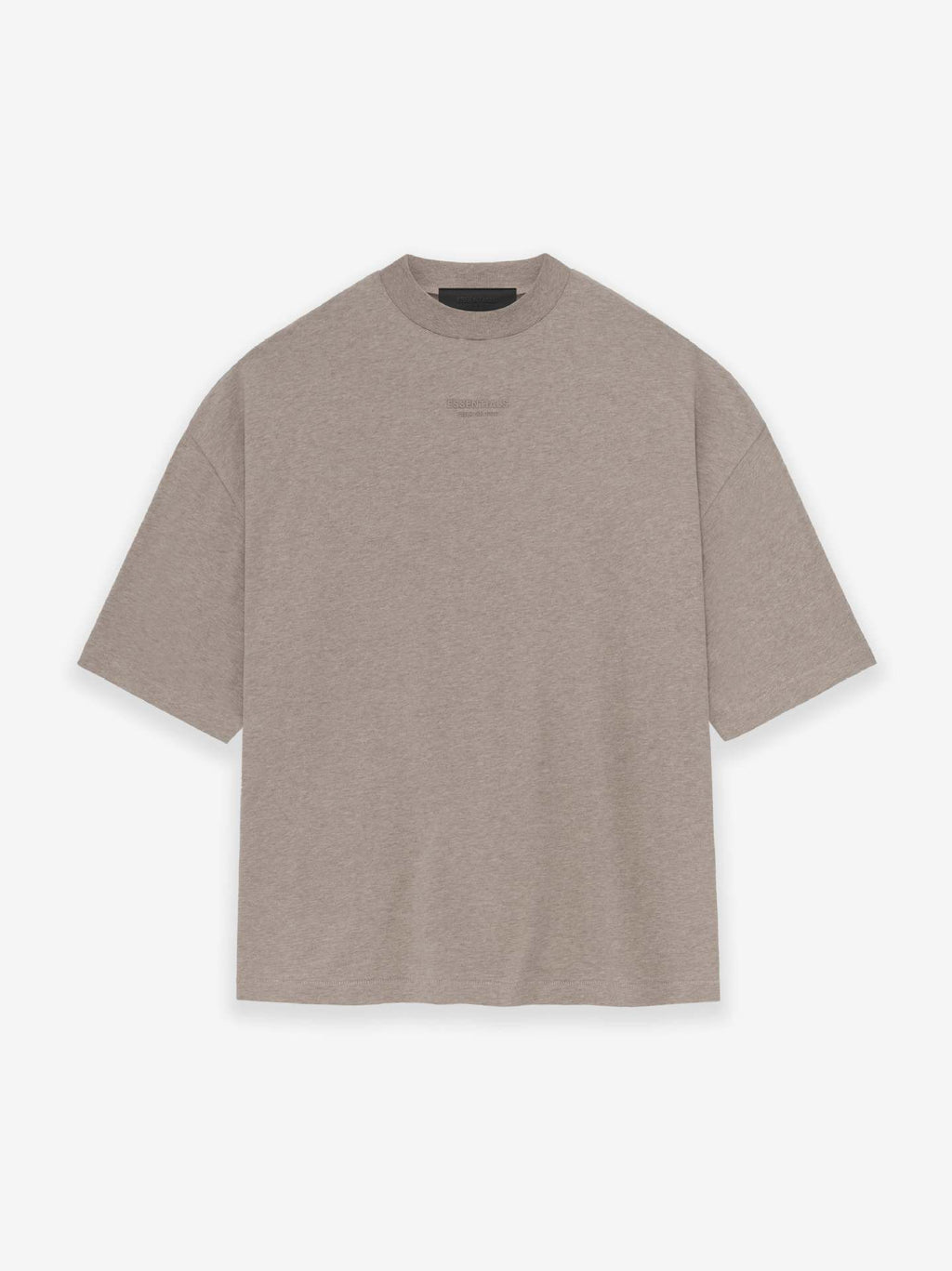 Simple Embossed Loose Short - Sleeve T - Shirt