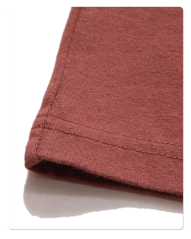 Simple Loose Basic Solid - Color Short - Sleeve T - Shirt