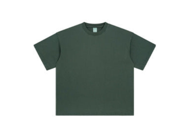 250G Vintage Washed Distressed Loose-Fit Cotton T-Shirt