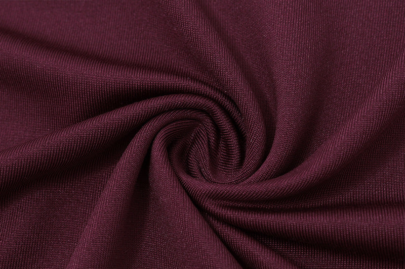 Halter Neck Tie - Up Fringe Bodycon Dress