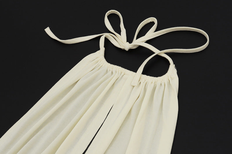 Halter Neck Rhinestone Fringe Bodycon Dress