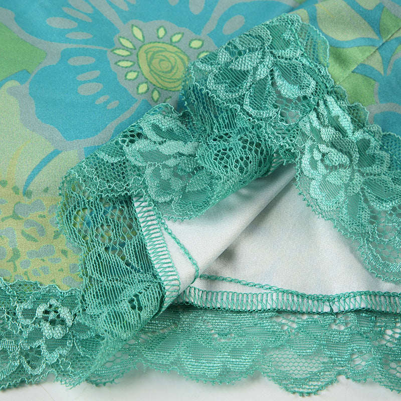 Floral Lace - Spliced Innocent - Allure Corset Camisole